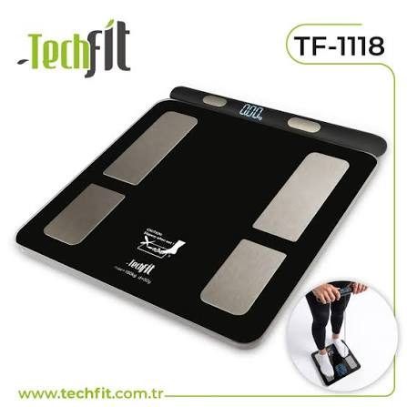 Techfit Elegance Blutetooth Baskül (5)'ın resmi