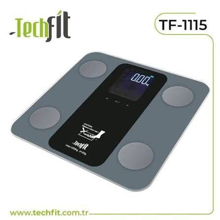 Techfit Elegance Vücut Analizli Baskül (5)'ın resmi