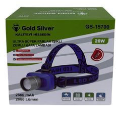 Goldsilver Zoomlu Kafa Lambası 20W (60)'ın resmi