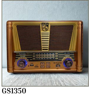 Goldsilver Şarjlı Nostalji Radyo (12)'ın resmi
