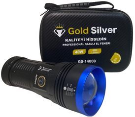 Goldsilver Şarjlı Fener 40W (20)'ın resmi