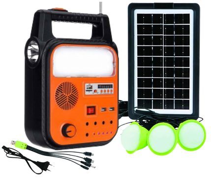 Goldsilver Güneş Panelli Set Gs-902 (12)'ın resmi