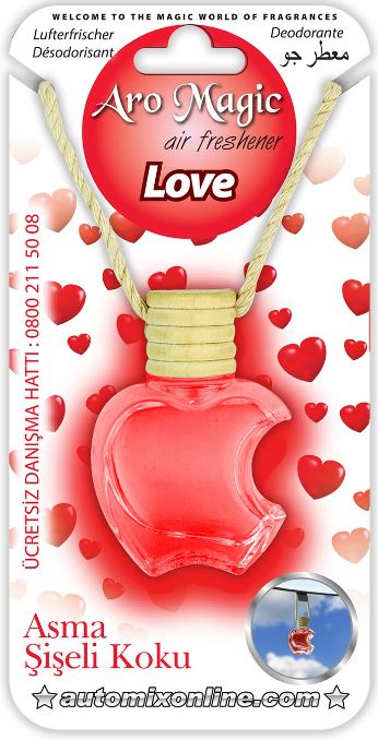 Automix (39433) Aramogic Asma Şişeli Koku Love'ın resmi