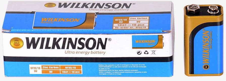 Wılkınson 9 Volt Pil (10)(500)'ın resmi