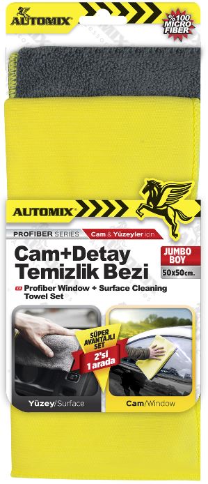 Automix (44450) Cam Yüzey Temizlik Bezi'ın resmi