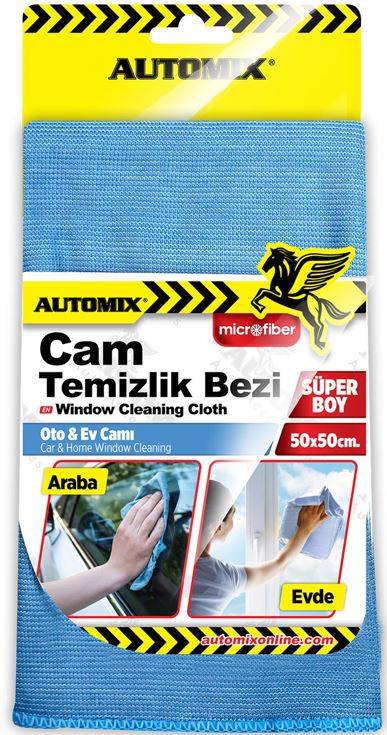 Automix (44575) Cam Temizlik Bezi 50X50'ın resmi