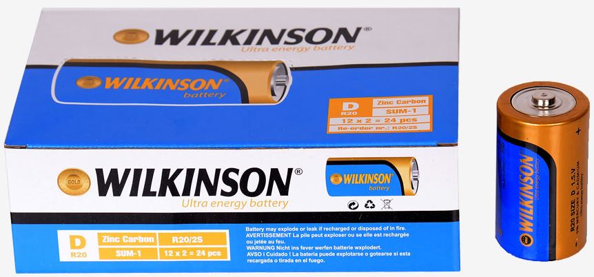 Wılkınson Büyük Pil 2Li (12) (144)'ın resmi