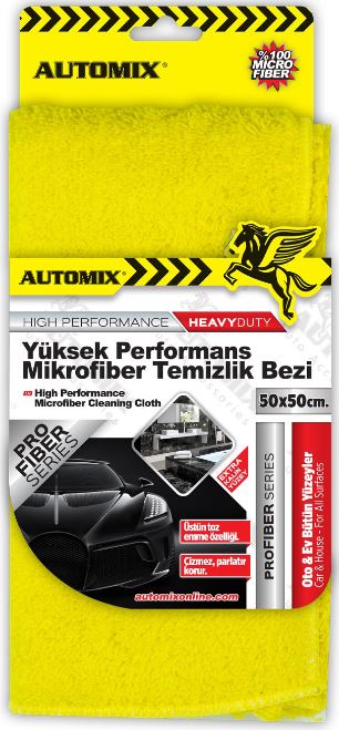 Automix (44524) Mikrofiber Temizlik Bezi 50X50'ın resmi