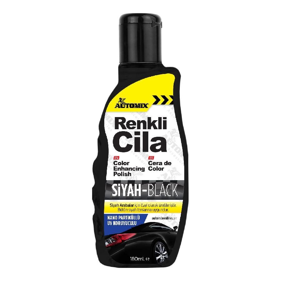 Automix (44844) Siyah Renkli Cila 180Ml'ın resmi