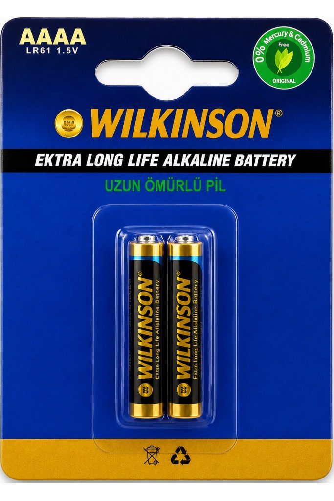 Wılkınson Aaaa Alkalin İnce Pil 2'Li (24)(432)'ın resmi