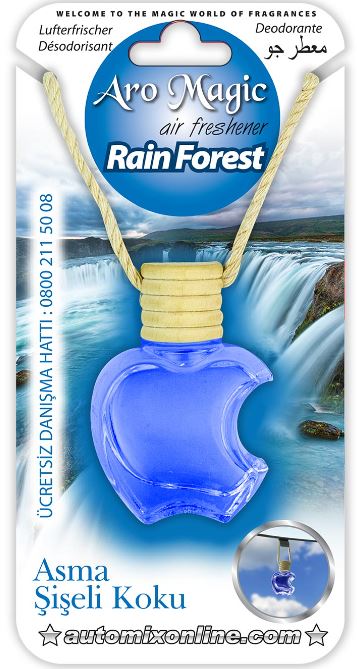 Automix (39434) Aramogic Asma Şişeli Koku Rain Forest'ın resmi