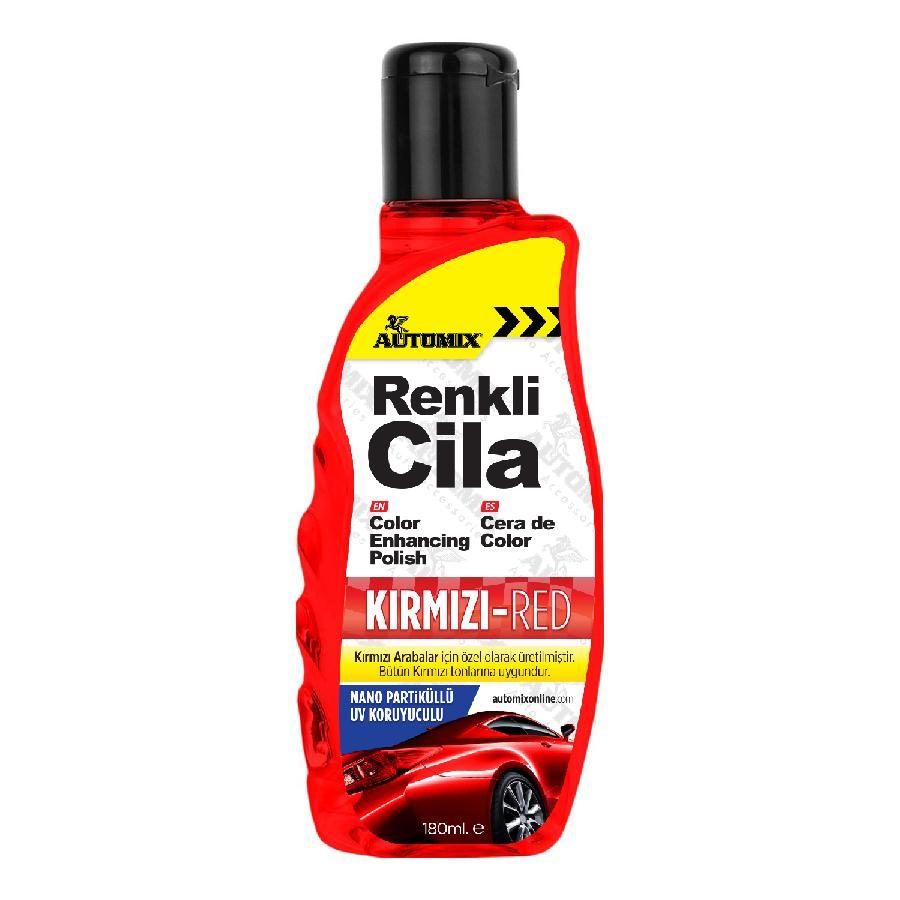 Automix (44846) Kırmızı  Renkli Cila 180Ml'ın resmi