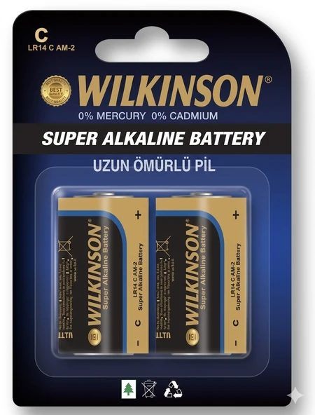 Wılkınson Alkalin Orta Pil (6)(60)'ın resmi
