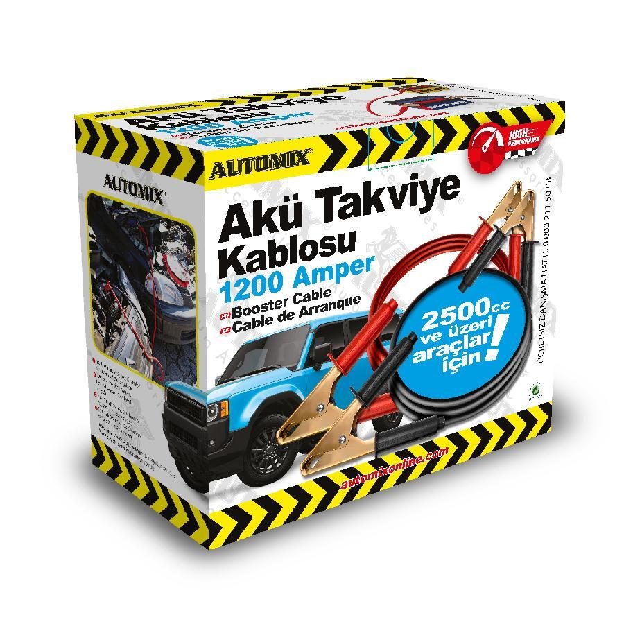 Automix (44984) Takviye Kablosu 1200 Amp Kutulu'ın resmi