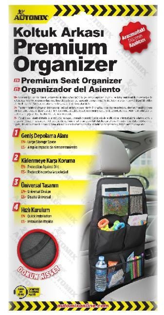 Automix (44990) Premium Koltuk Arkası Organizer'ın resmi
