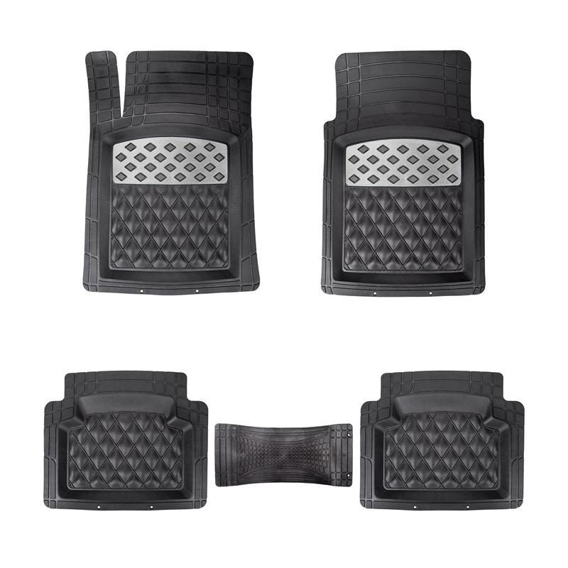 Automix (44671) Metal Topuklu Paspas Chrome Carbon'ın resmi