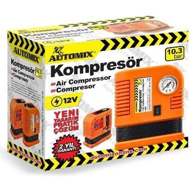 Automix (36092) 300 Psi Turuncu Kompresör'ın resmi