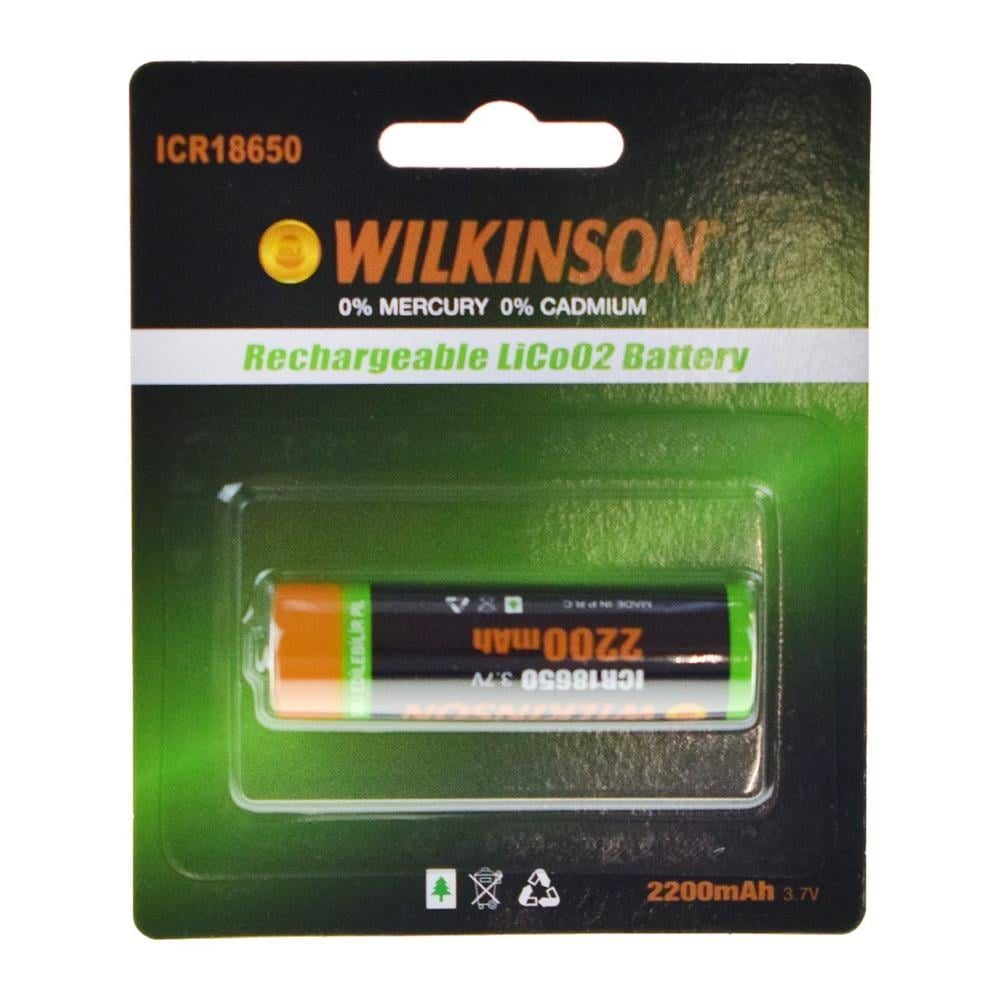 Wılkınson 18650 2200 Mah Şarjlı Pil Blister (10)'ın resmi