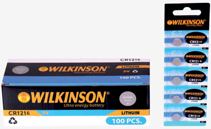 Wılkınson Cr-1216 Pil 5Li'ın resmi